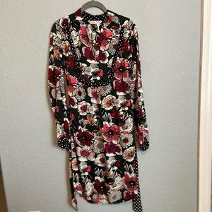 Trina Turk 100% Silk Floral Dress
